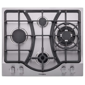 Встраиваемая газовая варочная панель Pyramida PFA 640 INOX LUXE Встраиваемая газовая варочная панель Pyramida PFA 640 INOX LUXE