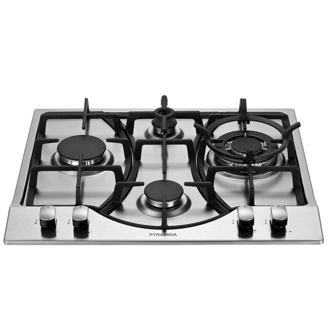 Встраиваемая газовая варочная панель Pyramida PFA 640 INOX LUXE Встраиваемая газовая варочная панель Pyramida PFA 640 INOX LUXE