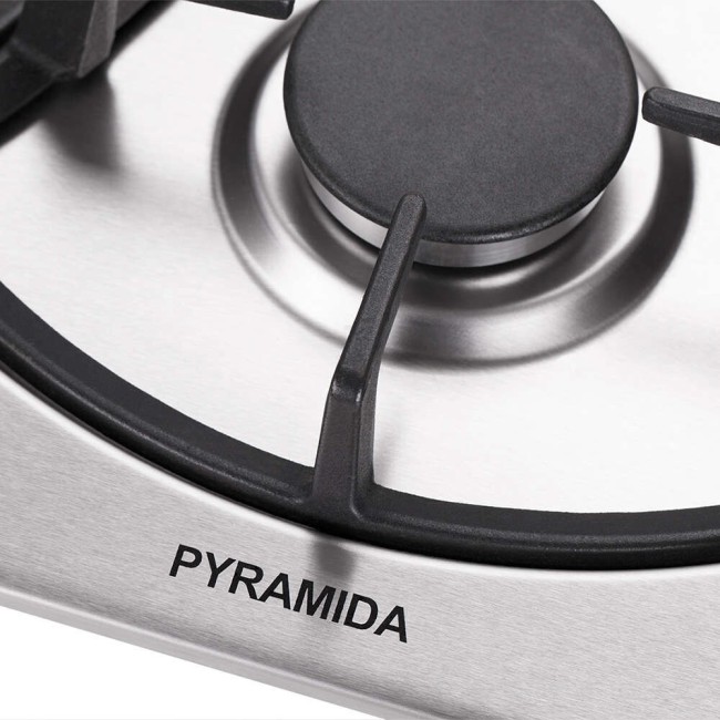 Встраиваемая газовая варочная панель Pyramida PFA 640 INOX LUXE Встраиваемая газовая варочная панель Pyramida PFA 640 INOX LUXE