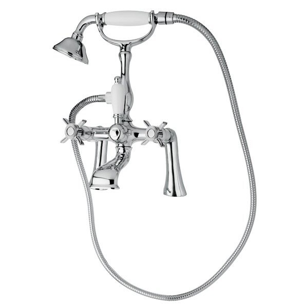 Смеситель на борт ванны Cezares (LORD-PBV-01-Bi) хром