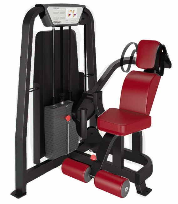 Силовой тренажер Foreman FS-501 (пресс сидя) черный/красный