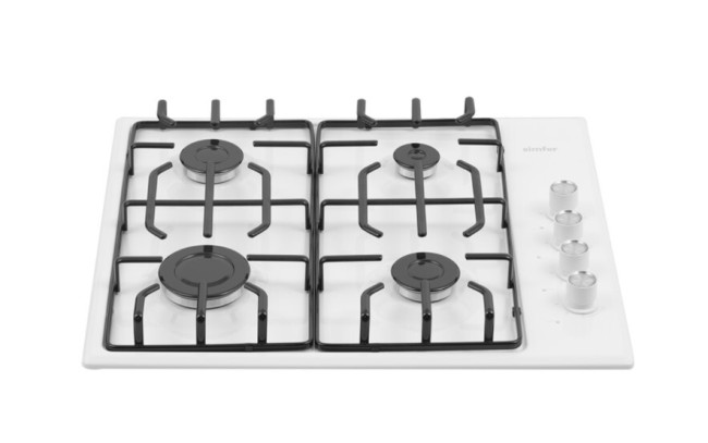 Встраиваемая газовая варочная панель Simfer H60Q40W471 Встраиваемая газовая варочная панель Simfer H60Q40W471