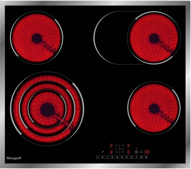 Встраиваемая электрическая варочная панель Weissgauff HV 643 BSX Встраиваемая электрическая варочная панель Weissgauff HV 643 BSX