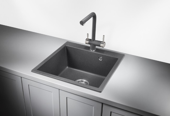 Кухонная мойка Kuppersberg Modena 50 NL 1B dark rock Кухонная мойка Kuppersberg Modena 50 NL 1B dark rock