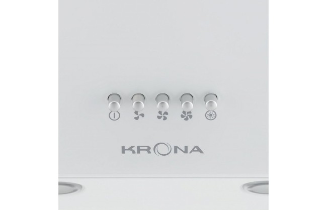Каминная вытяжка Kronasteel Helga 500 white PB