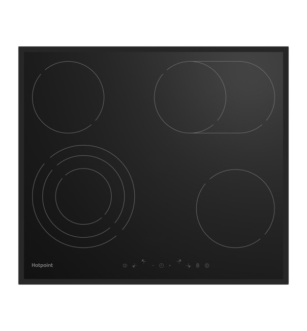 Встраиваемая электрическая варочная панель Hotpoint-Ariston HR 6T7 BA S