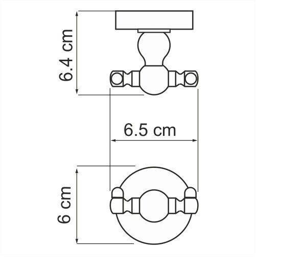 Крючок WasserKraft Diemel (K-2223D) Крючок WasserKraft Diemel (K-2223D)