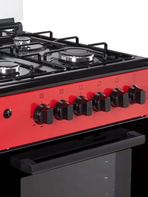 Комбинированная плита MIU 5014 ERP ГК LUX красная