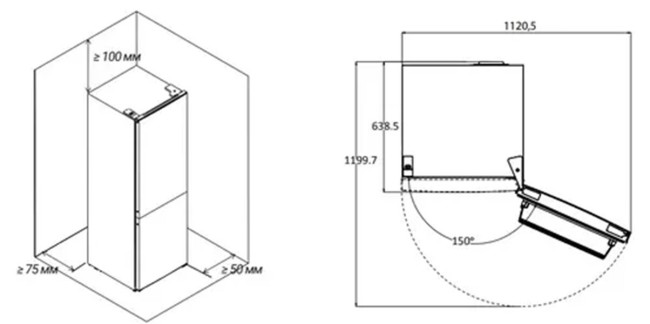 Холодильник Nordfrost RFC 390D NFS Холодильник Nordfrost RFC 390D NFS