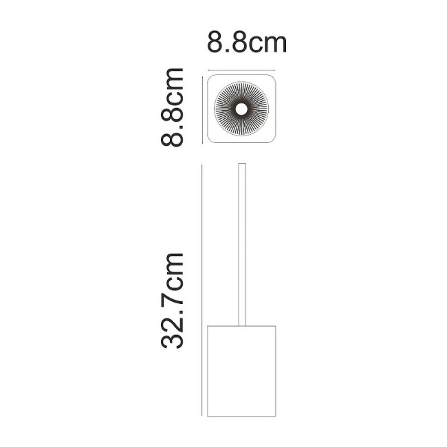 Щетка для унитаза WasserKraft Mosel K-4527 Щетка для унитаза WasserKraft Mosel K-4527