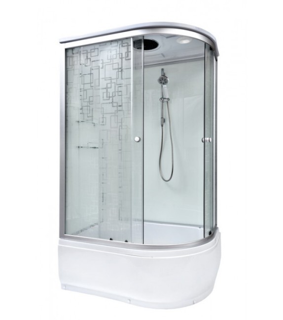 Душевая кабина Deto EM4511LGM+EL