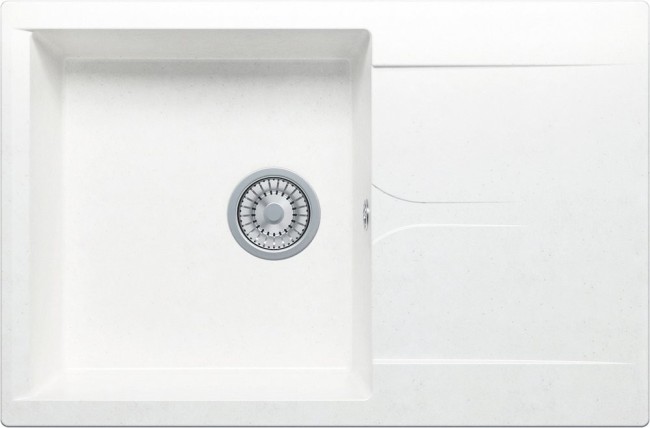 Кухонная мойка Polygran GALS-760 Белый Хлопок Кухонная мойка Polygran GALS-760 Белый Хлопок