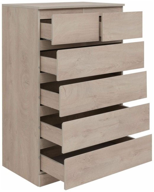 Комод Aquanet Сканди дуб эдгрейн (302545) Комод Aquanet Сканди дуб эдгрейн (302545)
