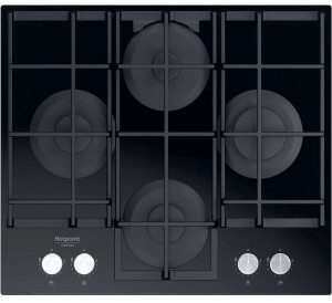 Встраиваемая газовая варочная панель Hotpoint-Ariston HAGS 61F/BK Встраиваемая газовая варочная панель Hotpoint-Ariston HAGS 61F/BK