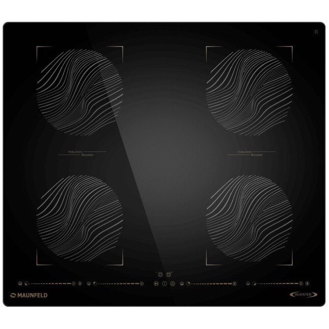 Встраиваемая индукционная варочная панель Maunfeld CVI594SB2BKF Inverter Встраиваемая индукционная варочная панель Maunfeld CVI594SB2BKF Inverter