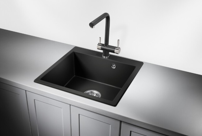 Кухонная мойка Kuppersberg Modena 50 NL 1B deep black Кухонная мойка Kuppersberg Modena 50 NL 1B deep black
