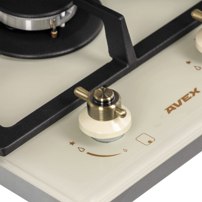 Встраиваемая газовая варочная панель Avex HM 3022 RY Встраиваемая газовая варочная панель Avex HM 3022 RY