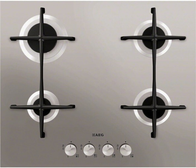 Встраиваемая газовая варочная панель Aeg HG 654320 UM Встраиваемая газовая варочная панель Aeg HG 654320 UM