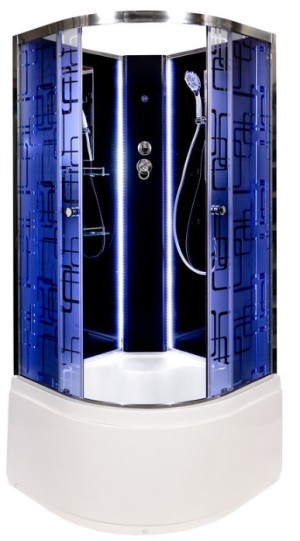 Душевая кабина Deto BM4510NLEDBLACK