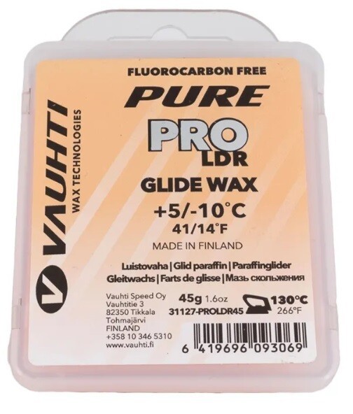 Мазь держания Vauhti Pure Pro LDR +5⁰C/-10⁰C (EV31127-PROLDR45)