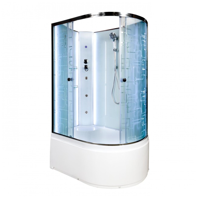 Душевая кабина Deto EM4511LNLED+GM