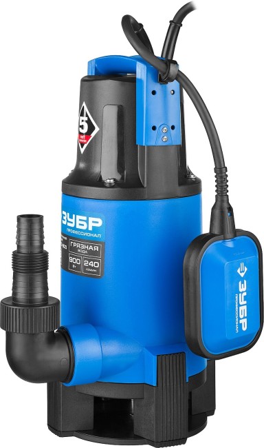 Насос дренажный Зубр НПГ-Т3-900 Насос дренажный Зубр НПГ-Т3-900