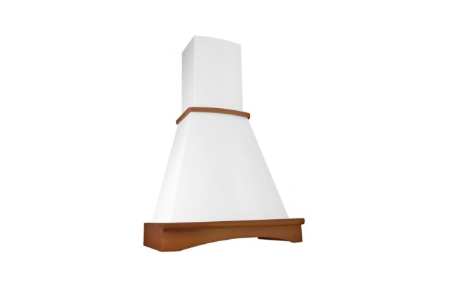 Каминная вытяжка Elikor Ротонда 50П-650-П3Л бежевый/бук