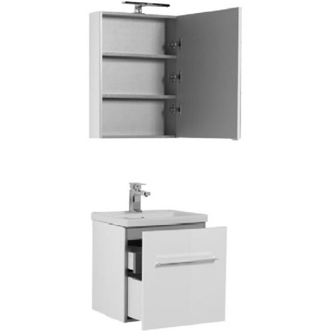 Комплект мебели Aquanet Порто-70 цв.белый (TS) (242320) Комплект мебели Aquanet Порто-70 цв.белый (TS) (242320)