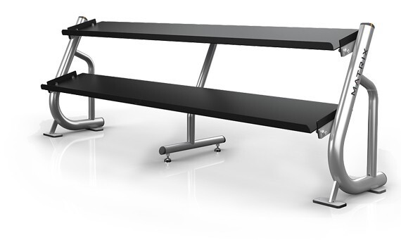 Подставка под гантели Matrix Magnum A696 Iced Silver Подставка под гантели Matrix Magnum A696 Iced Silver