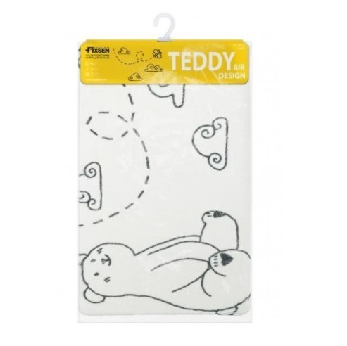 Коврик для ванной Fixsen Teddy Air FX-6001T белый Коврик для ванной Fixsen Teddy Air FX-6001T белый