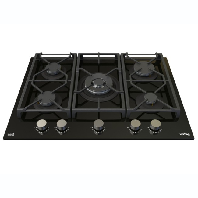 Встраиваемая газовая варочная панель Korting HGG 7987 CTN FLC Встраиваемая газовая варочная панель Korting HGG 7987 CTN FLC