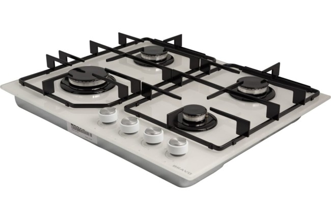 Встраиваемая газовая варочная панель Bravo FGH60G4 W Встраиваемая газовая варочная панель Bravo FGH60G4 W