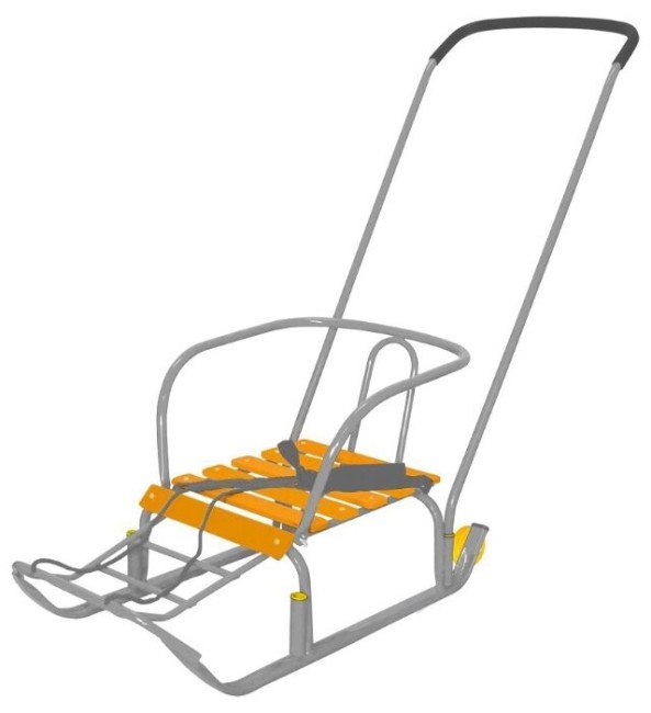 Санки Ника Тимка 3+ (Т3+) серебро