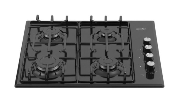 Встраиваемая газовая варочная панель Simfer H60Q40B471 Встраиваемая газовая варочная панель Simfer H60Q40B471