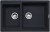 Кухонная мойка Zigmund & Shtain Rechteck 400.275 черный базальт Кухонная мойка Zigmund & Shtain Rechteck 400.275 черный базальт