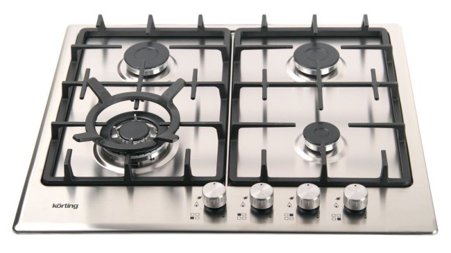 Встраиваемая газовая варочная панель Korting HG 645 CTX Встраиваемая газовая варочная панель Korting HG 645 CTX