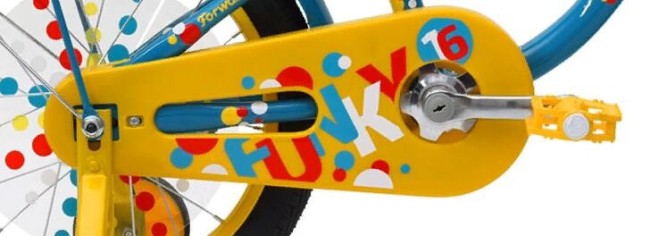 Велосипед Forward Funky 16 бирюзовый Велосипед Forward Funky 16 бирюзовый