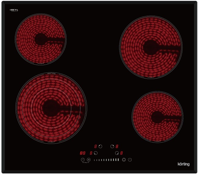 Встраиваемая электрическая варочная панель Korting HK 63500 B