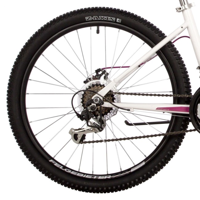 Велосипед Novatrack 24SHD.JENNYPRO.14WT23 белый Велосипед Novatrack 24SHD.JENNYPRO.14WT23 белый