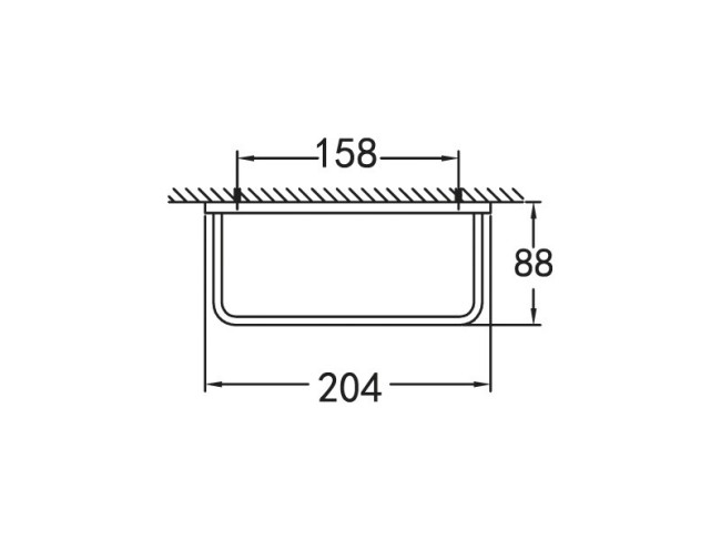 Полотенцедержатель Cezares MAXIMA CZR-F-8915A