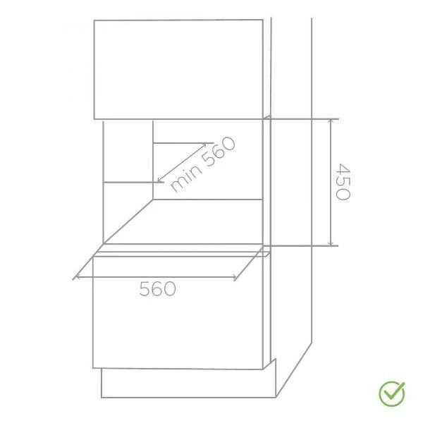 Винный шкаф Elica VERITAS BI24 BL