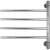 Электрический полотенцесушитель Energy I chrome G4 540х555 хром