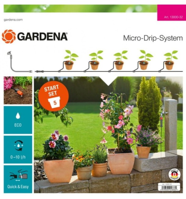 Комплект для террас Gardena 13000-34.000.00 Комплект для террас Gardena 13000-34.000.00