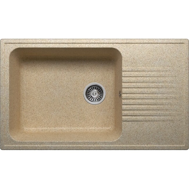 Кухонная мойка Polygran F-19-302 песочный Кухонная мойка Polygran F-19-302 песочный