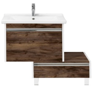 Тумба Aquaton Капри 80 (1A231103KPDB0) таксония темная Тумба Aquaton Капри 80 (1A231103KPDB0) таксония темная