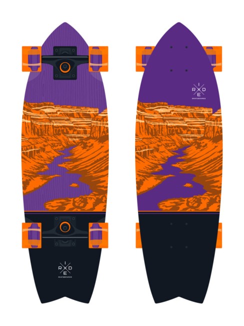 Круизер Ridex Grand 30″X9.35″ деревянный