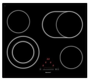 Встраиваемая электрическая варочная панель Rainford RBН 6624 BS black