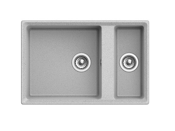 Кухонная мойка GranFest GF-LV-760K серый
