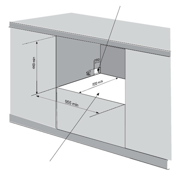 Встраиваемая посудомоечная машина Flavia CI 55 Havana P5