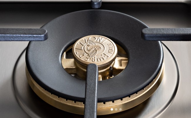 Встраиваемая газовая варочная панель Bertazzoni RT366PROX Встраиваемая газовая варочная панель Bertazzoni RT366PROX